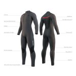 MAJESTIC 3/2 FZIP FULLSUIT neoprene wetsuit