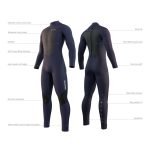 MAJESTIC 5/4 BZIP FULLSUIT neoprene wetsuit