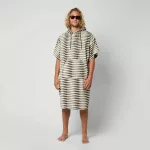 JAQUARD SAND poncho