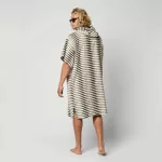 JAQUARD SAND poncho