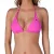 TREBLE PINK bikini top
