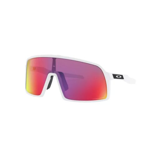 SUTRO S Matte wht/Prizm road sunglasses