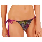SOLID GOLD VIOLET reversible bikini pant
