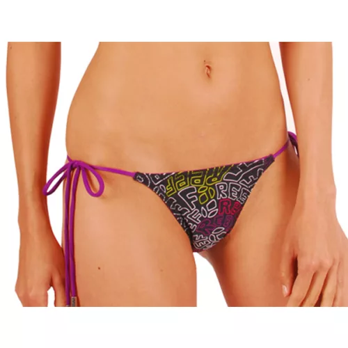 SOLID GOLD VIOLET reversible bikini pant