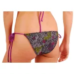 SOLID GOLD VIOLET reversible bikini pant