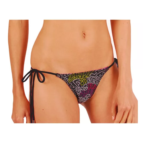 SOLID GOLD BLK reversible bikini pant