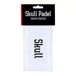 Skull Sweatband - White-blk