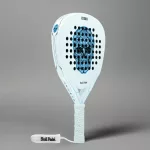 2026 SKULLPADEL V2080 white blue 12K SOFT padel racket