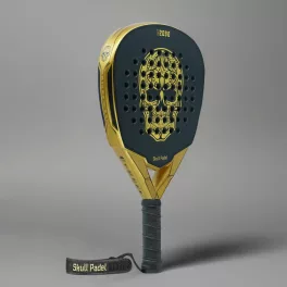 SKULLPADEL V2090  24K  BLACK GOLD HARD  padel racket