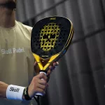 SKULLPADEL V2090  24K  BLACK GOLD HARD  padel racket