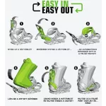 FASTEC CORE Multientry snowboard binding